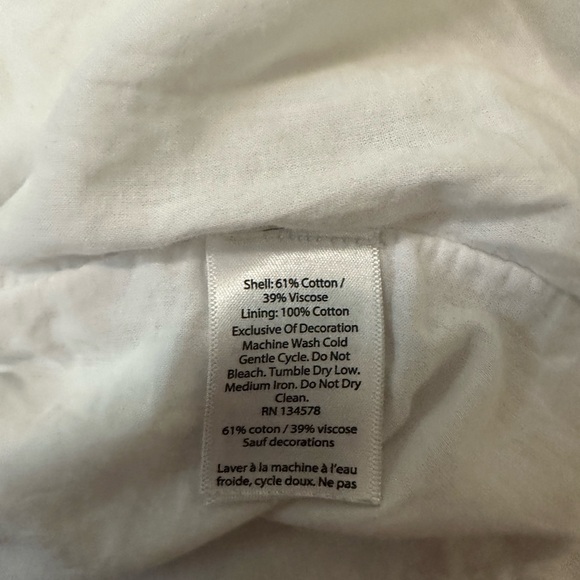 White Vineyard Vines Blouse - Picture 3 of 6